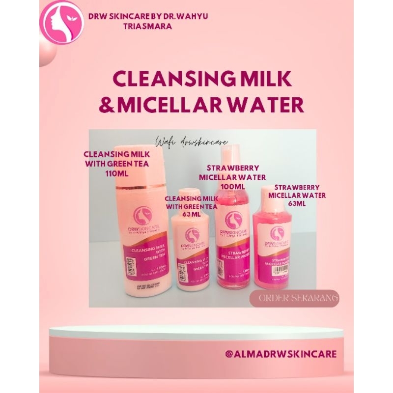 Miselar aWater / cleanser Drw Skincare remover make up double cleansing BPOM original