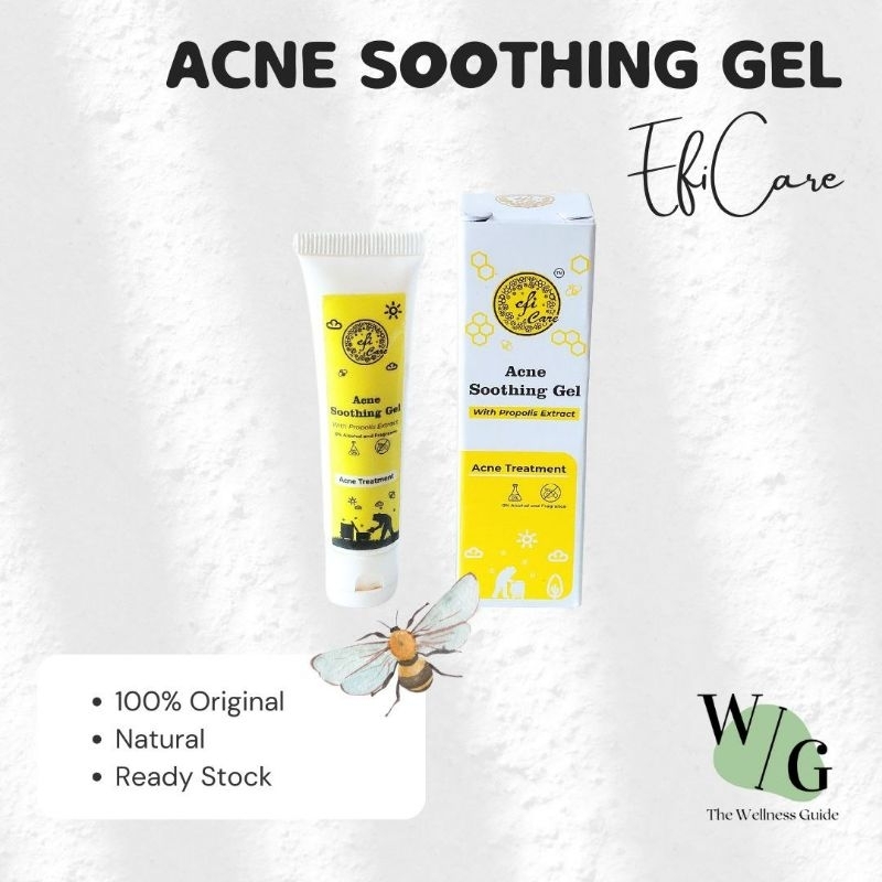 EFICARE PROPOLIS ACNE TREATMENT | ALL PURPOSE SOOTHING GEL by KEBUN EFI PROF FELIX ZULHENDRI PHD