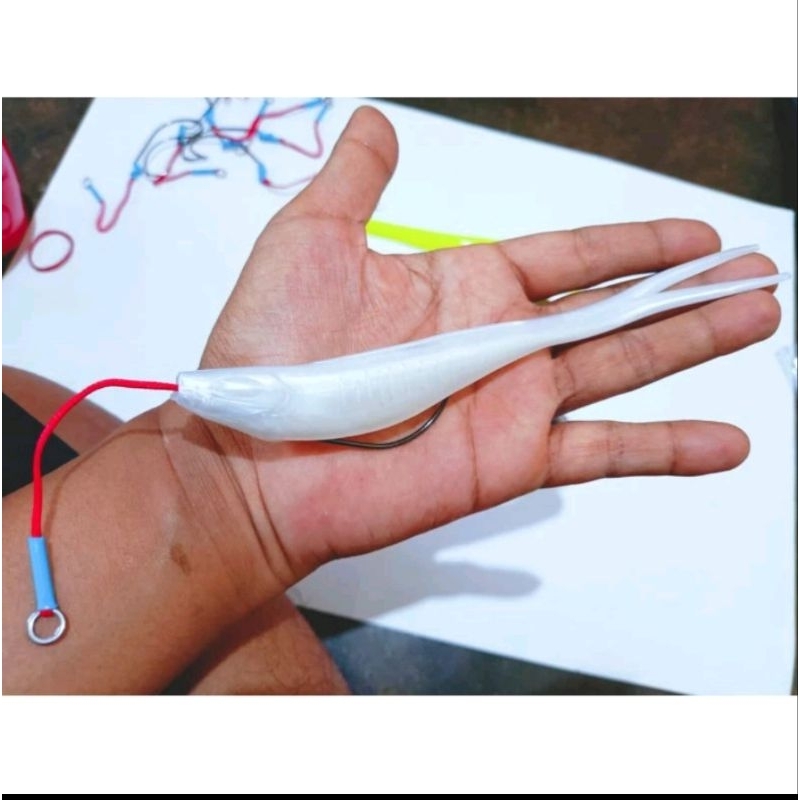 soft lure silincer rep ozmy panjang 18cm