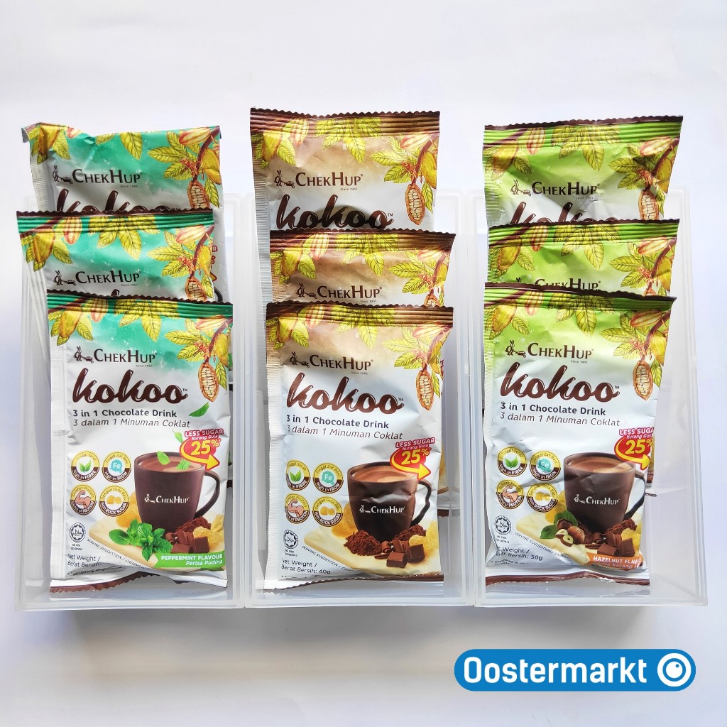 

Chek Hup Kokoo 3in1 Chocolate Drink Sachet (Eceran)