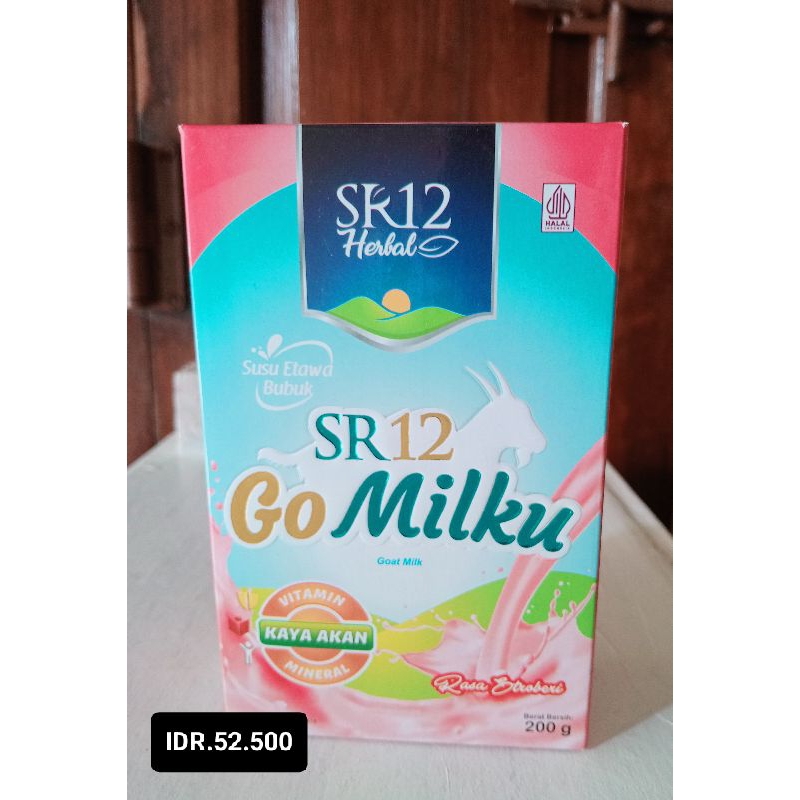 

Go Milkku Susu Kambing Etawa/Rasa Stroberi/100% Original