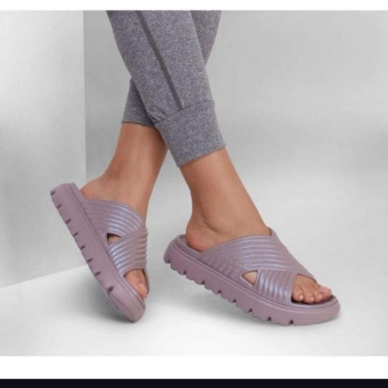 ORI SKECHERS FOAMIES SANDAL LILAC