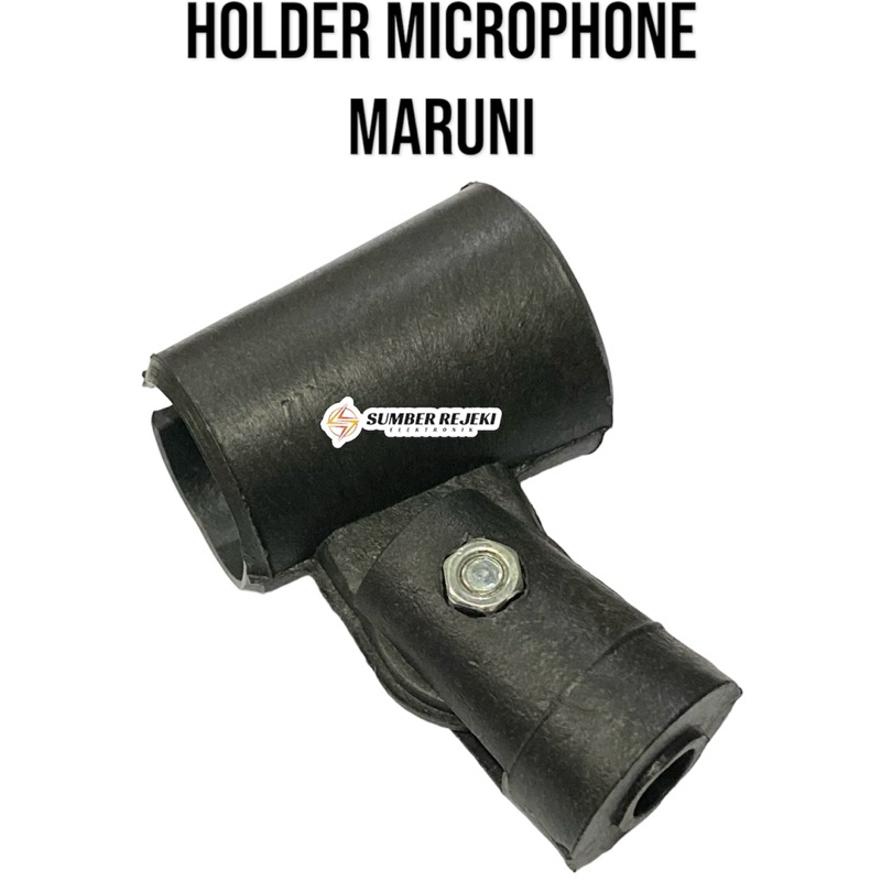 Jepit Microphone Kepala Holder Microphone Stand Microphone Maruni