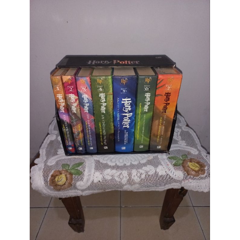Buku Novel Harry Potter Second Original Gramedia Seri 1-7