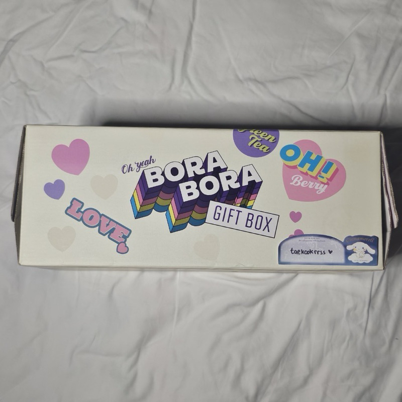 BTS x Baskin Robbins Bora Bora Gift Box Outbox Only (BTS x BR Bora Bora) (BTS Outbox)