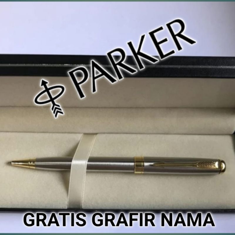 

Bollpoint Mewah Parker Gold clip twist action