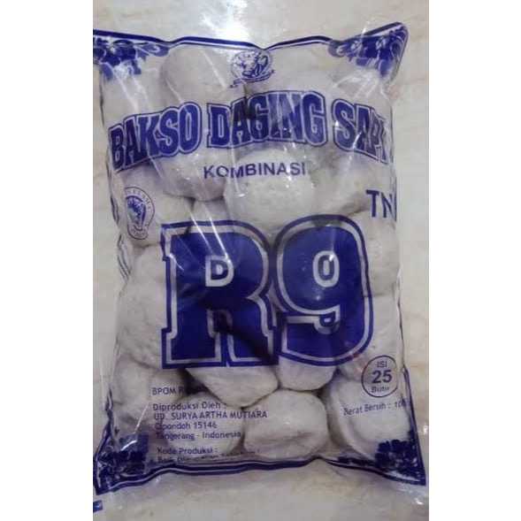 

Bakso R9 Citra Rasa Daging Sapi Berat 1 kg