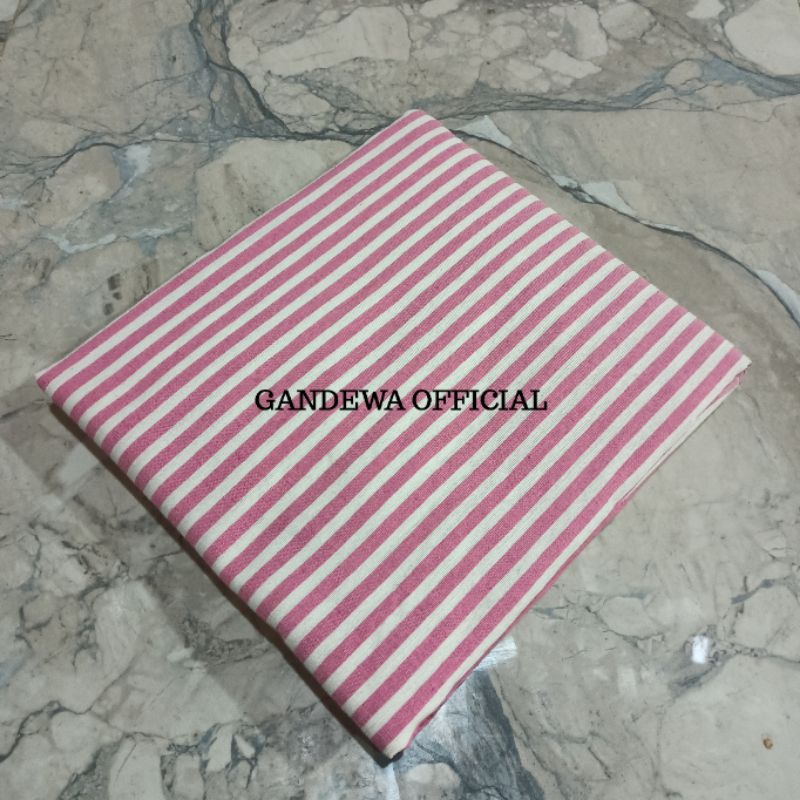 GANDEWA TENUN || Tenun Etnik Lurik Salur 3 Meter (300cm) Motif Toraja Kain Tradisional Masa Kini