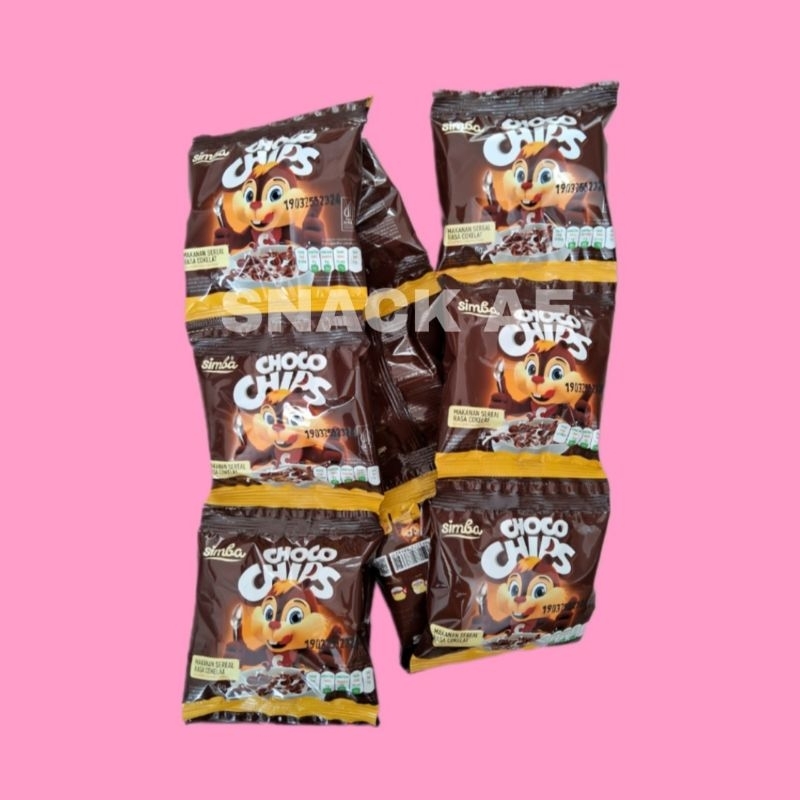 

Simba Choco Chips Renceng - 6gr × 10