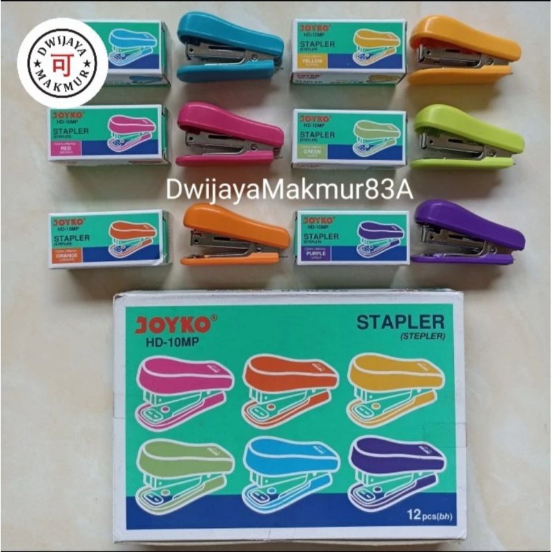 

Stapler Hektar Kecil Joyko HD-10 (Body Plastik/Body Besi)