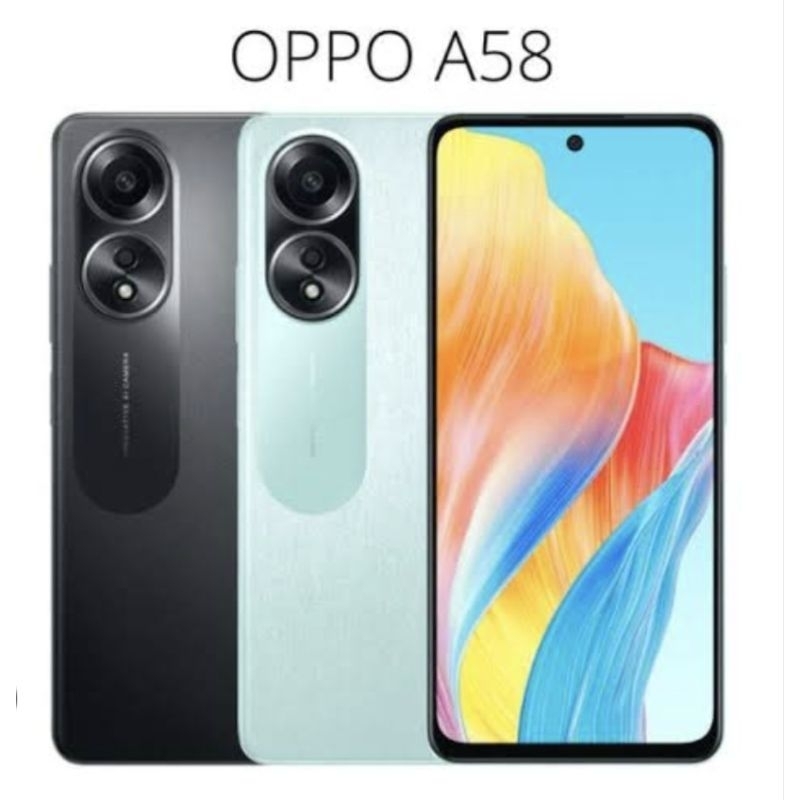 OPPO A58 RAM 8/128 NEW GARANSI RESMI OPPO INDONESIA