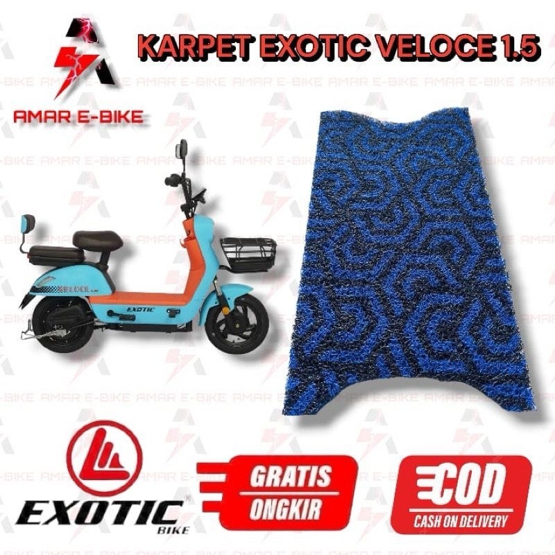 Karpet Sepeda Listrik Exotic Veloce 1.5