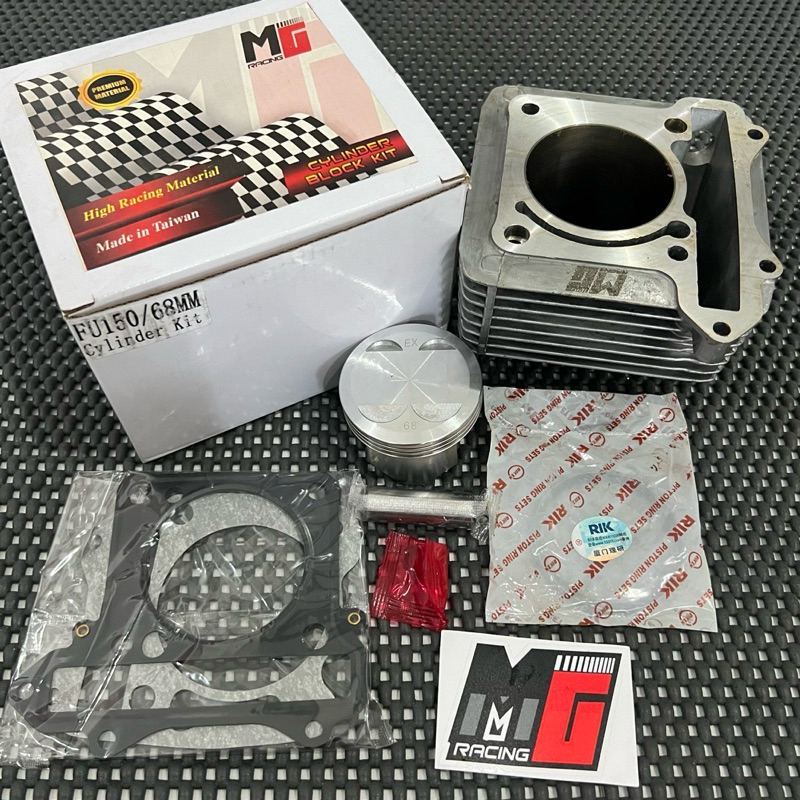 CYLINDER BLOK SEHER BORE UP SATRIA FU 68MM 177CC MG RACING