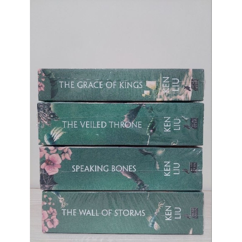 The Dandelion Dynasty Series by Ken Liu (The Grace Of Kings, The Veiled Throne, Speaking Bones, The 
