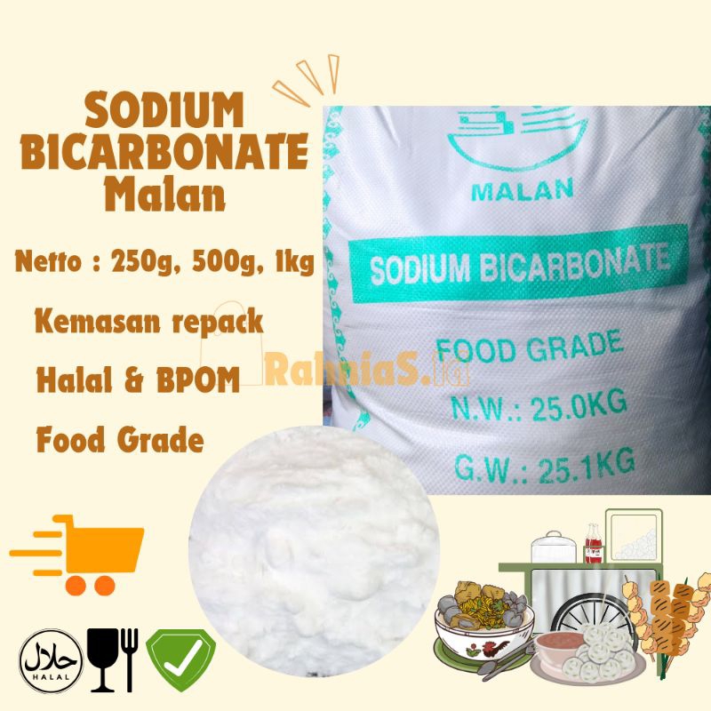 

Soda Kue/1kg/Sodium Bicarbonate/ Soda malan