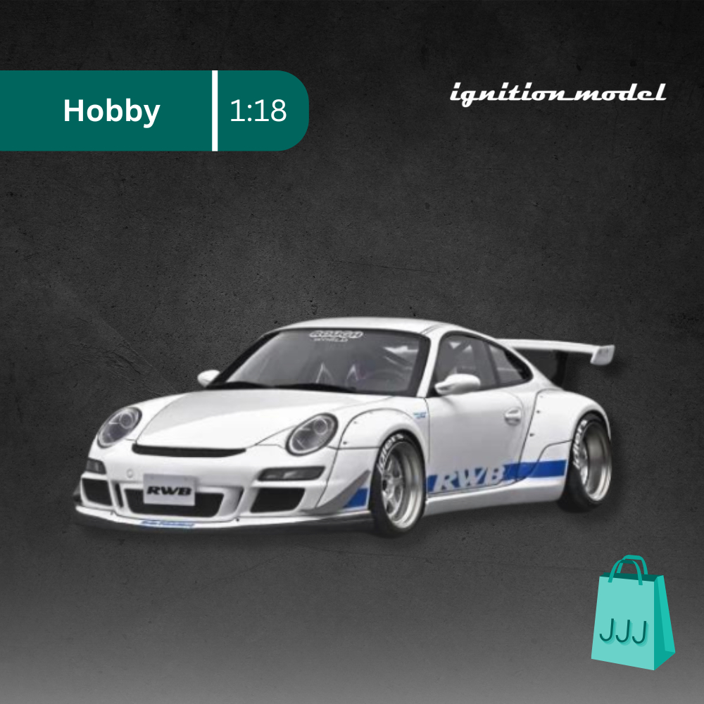 Ignition Model / 1:18 Porsche RWB 997 GT3 White / Diecast