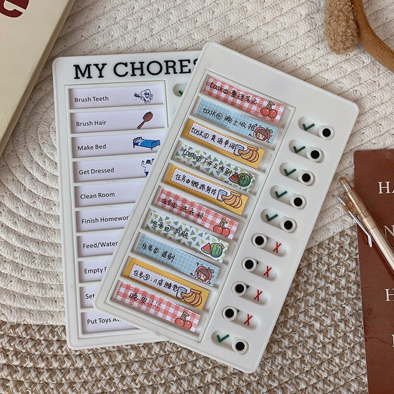 

✨COD Papan checklist My Chores Papan jadwal belajar Papan to do list MG