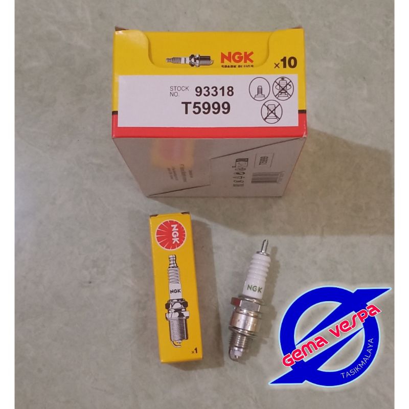 Busi Vespa Super PX Excel NGK