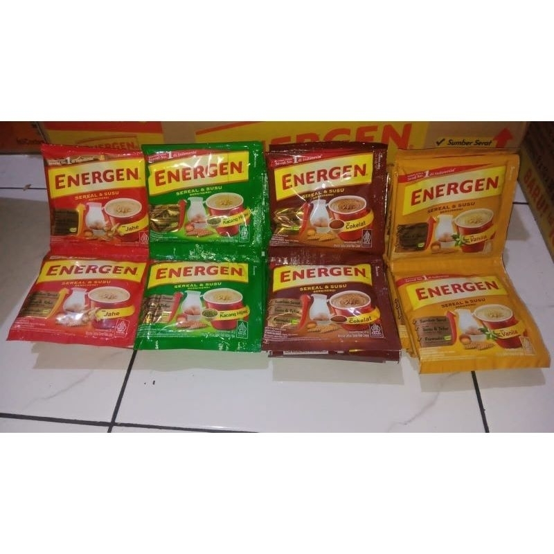

Energen cokelat kcg hijau