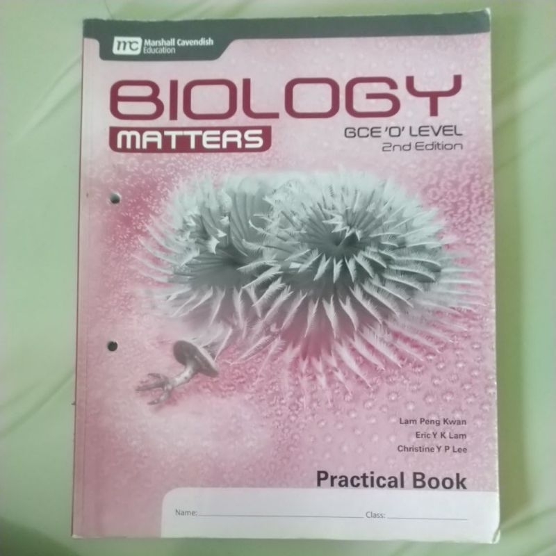 Buku Bimbel Biology Matters GCE 'O' Level 2nd Edition Practical Book