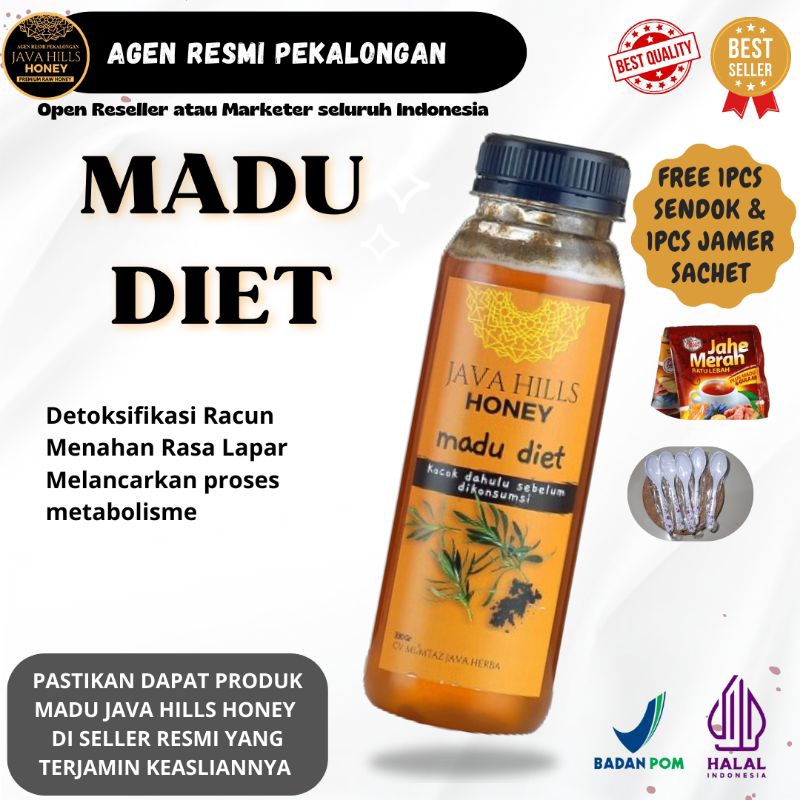 

MADU DIET JAVAHILLS HONEY HERBAL PREMIUM 320GR