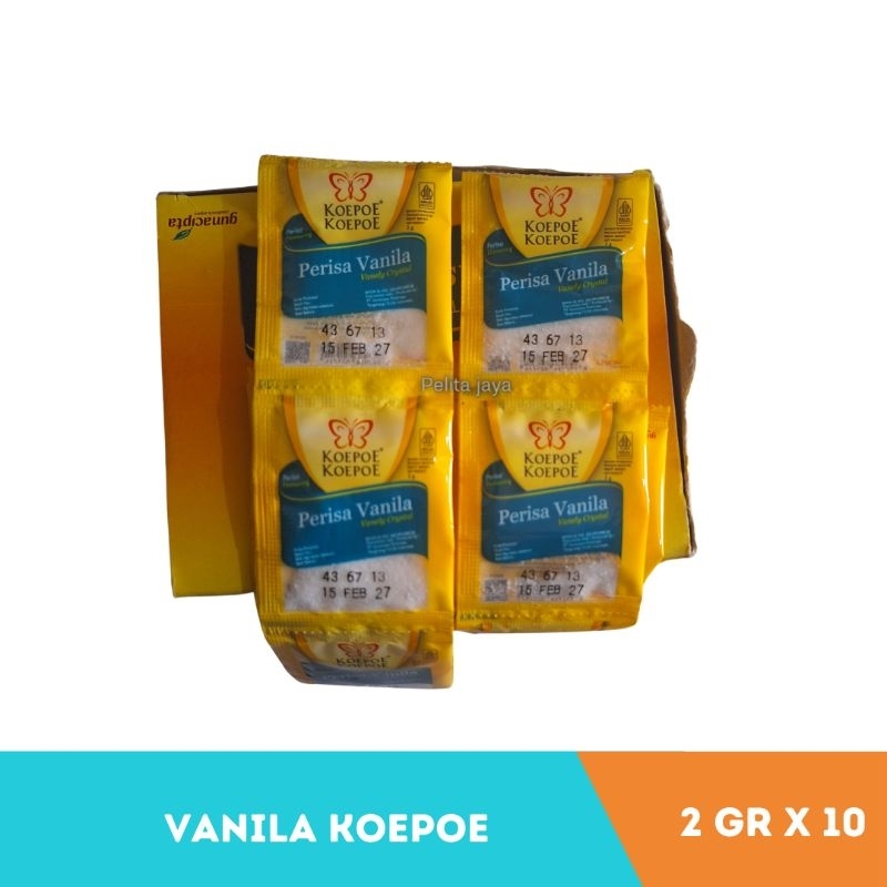 

Vanili koepoe koepoe renteng 2gr x10