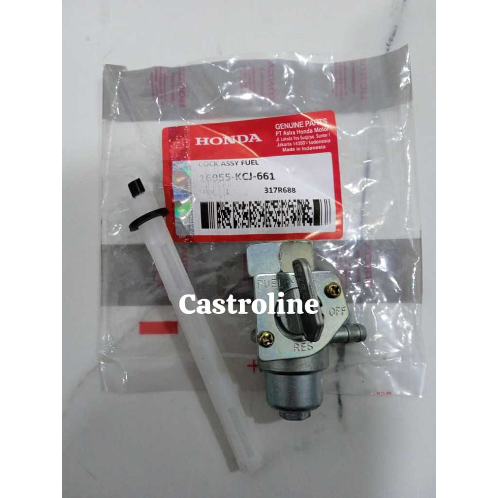 KCJ Keran Bensin Kran Membran Tangki Tiger Old Lama Megapro Mega Pro