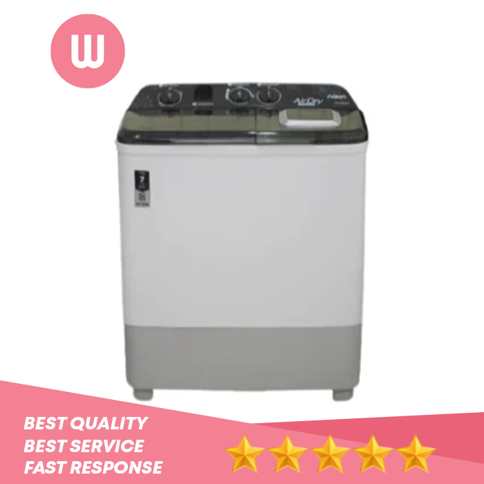 Mesin Cuci 2 tabung AQUA QW-860XT 8kg QW 860 XT