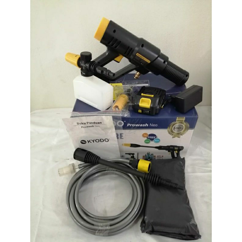 ALAT STEAM JET CLEANER POTBABLE KYODO PROWASH NEO CORDLESS JET CLEANER