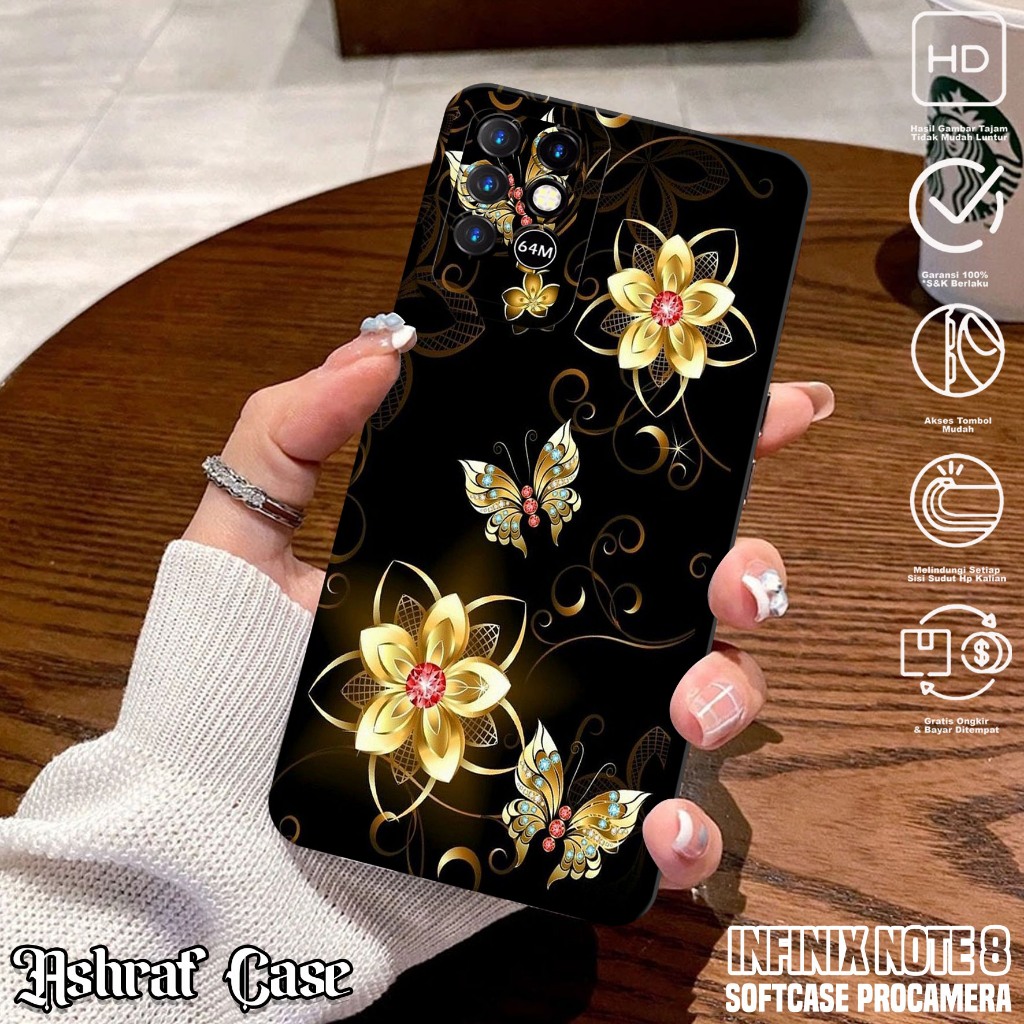 Case Infinix Note 8 - Casing Hp Infinix Note 8 Motif KP - Silikon Hp Infinix Note 8 - Softcase Hp In