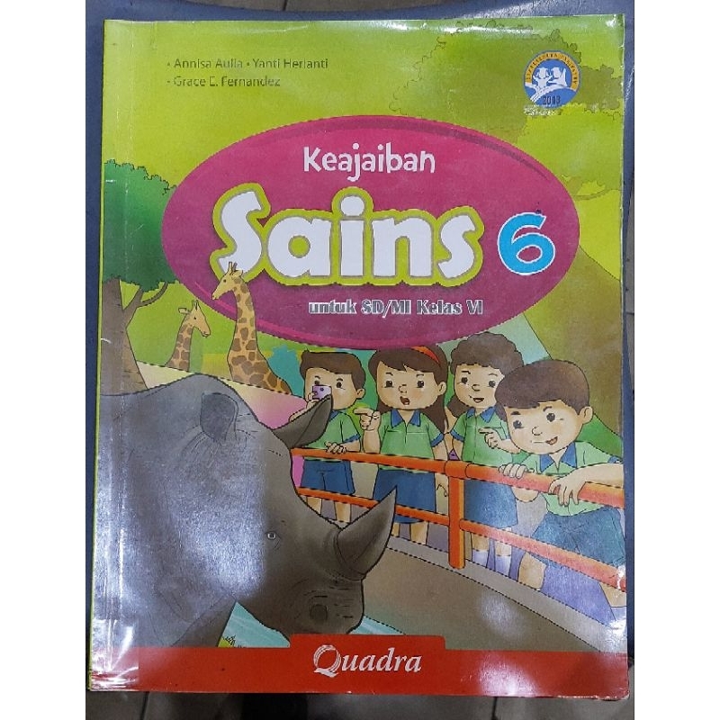 Sains IPA Quadra kelas 6 SD