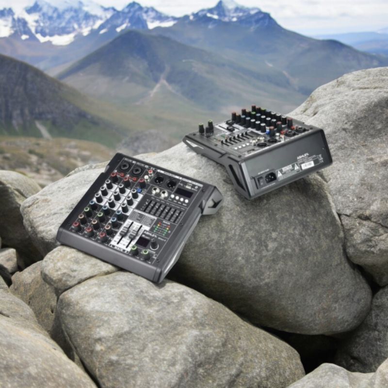 Mixer Ashley Milan 4 Ashley Audio Mixer 4ch Milan4 Original