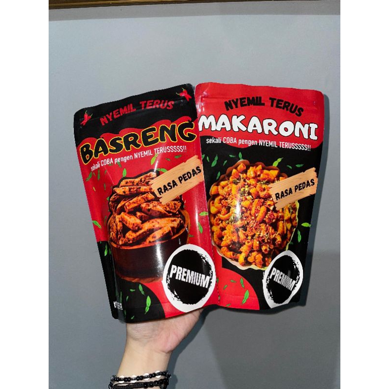 

BUNDLING MAKARONI BANTET PEDAS & BASRENG PEDAS DAUN JERUK