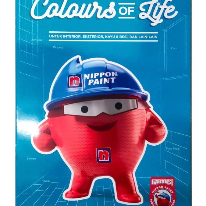 Katalog Warna Cat Tembok NIPPON PAINT Interior Exterior