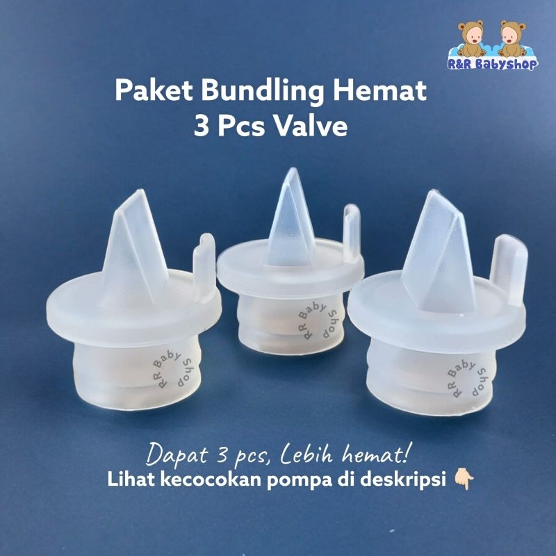 Paket Hemat Valve 3 Pcs Universal / Valve Sparepart Pompa ASI Manual dan Elektrik suku cadang pompa 