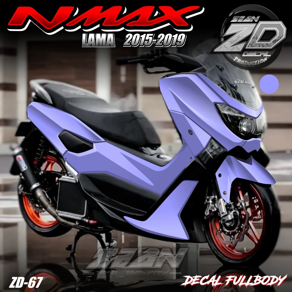 (PROMO COD) TERBARU Decal Sticker Yamaha Nmax 155 Old 2015 2016 2017 2018 2019 Fullbody - Stiker Sko