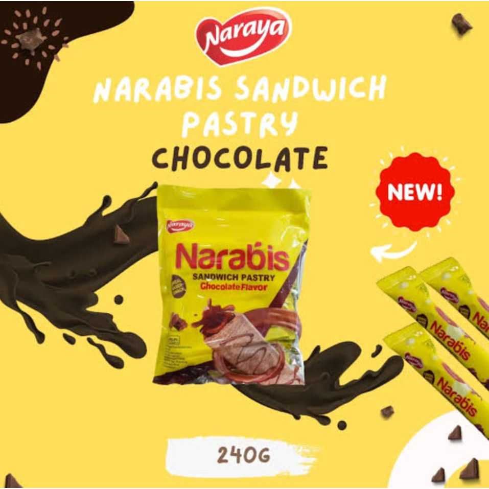 

NOB Naraya Narabis Sandwich Pastry Chocolate Milk 240g