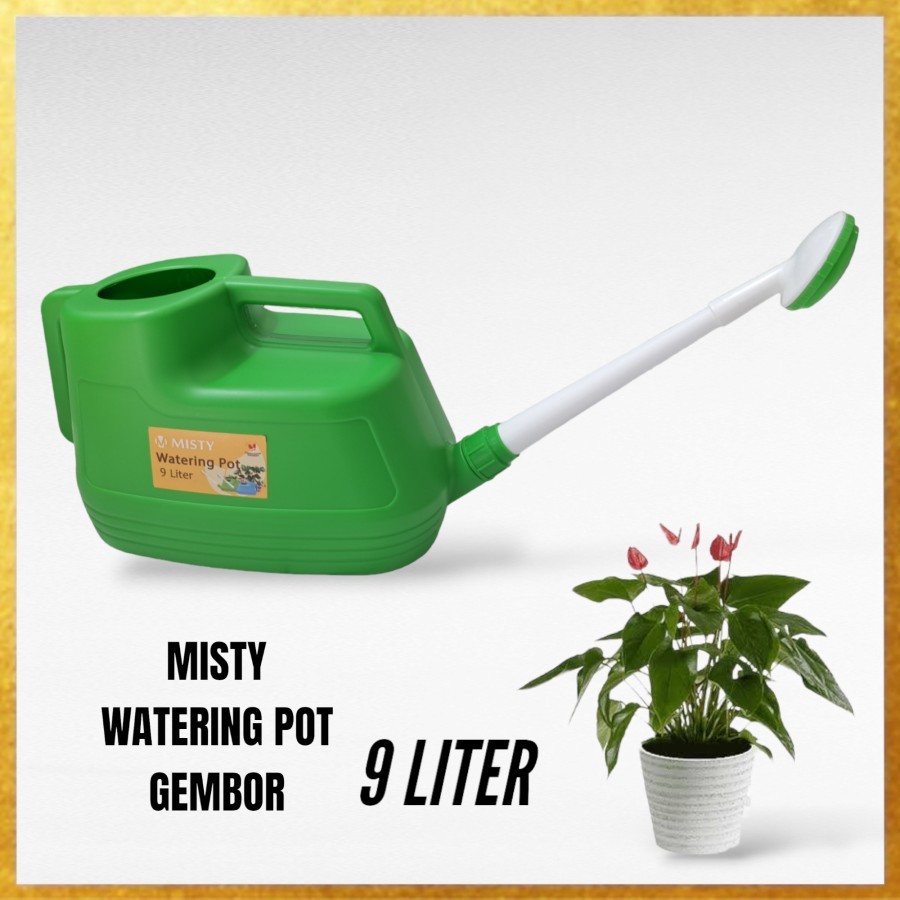 GEMBOR 9 LITER (MISTY) 2 PCS / Gembor misty 9 liter pot penyiraman tanaman