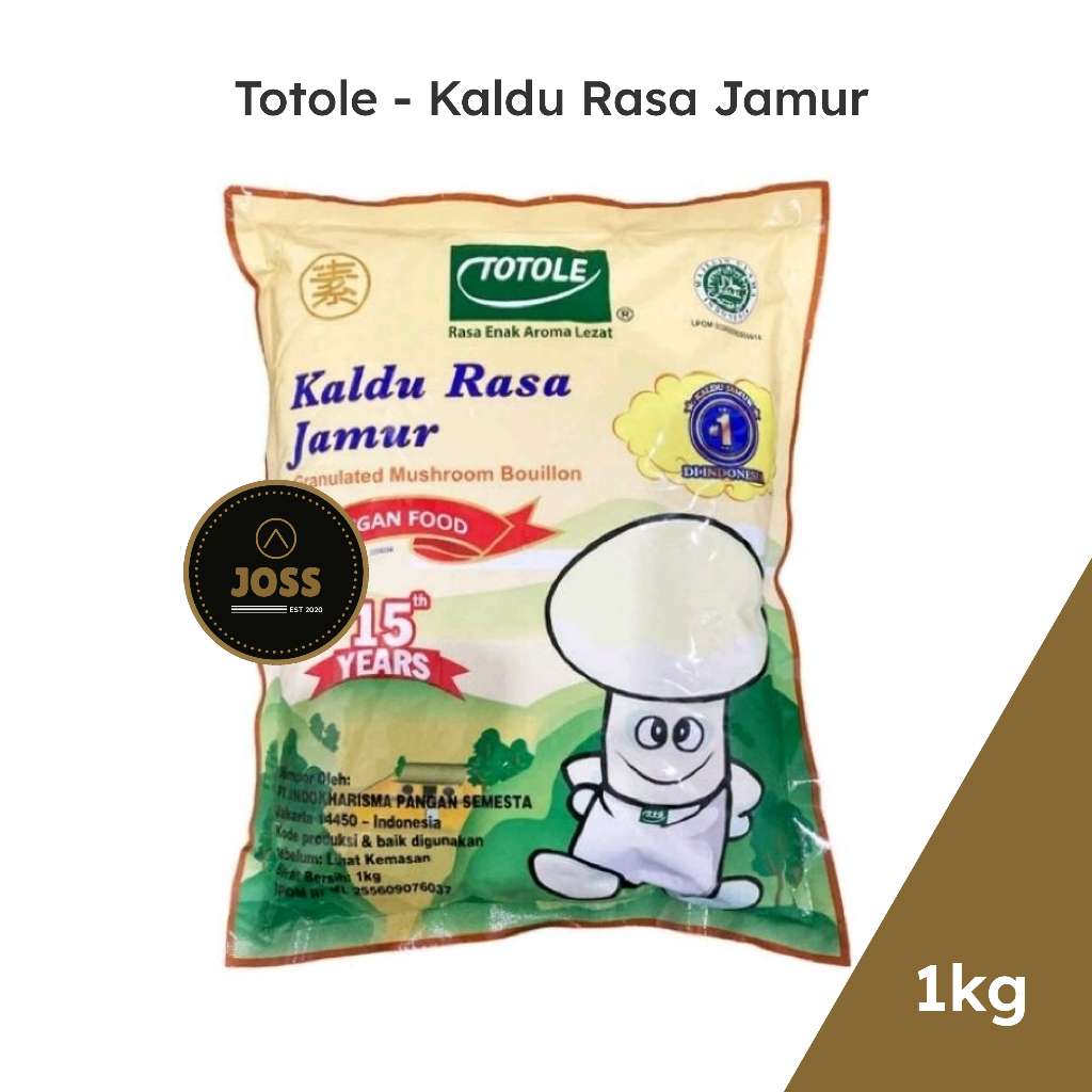 

TOTOLE KALDU RASA JAMUR 1kg / 1000gr JUMBO