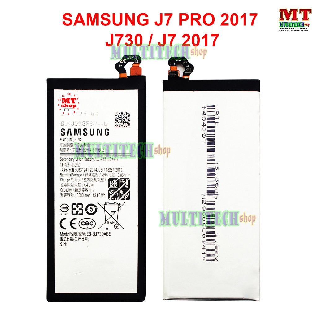 Baterai Batery Batre Samsung J730 / J7 PRO 2017 SM-J730F SM-J730FM J730F J730G J730DS J730FM J730GM 