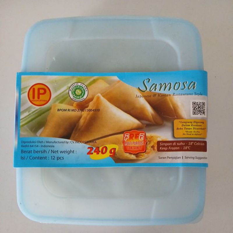 

Samosa IP 240gr isi 12 pcs