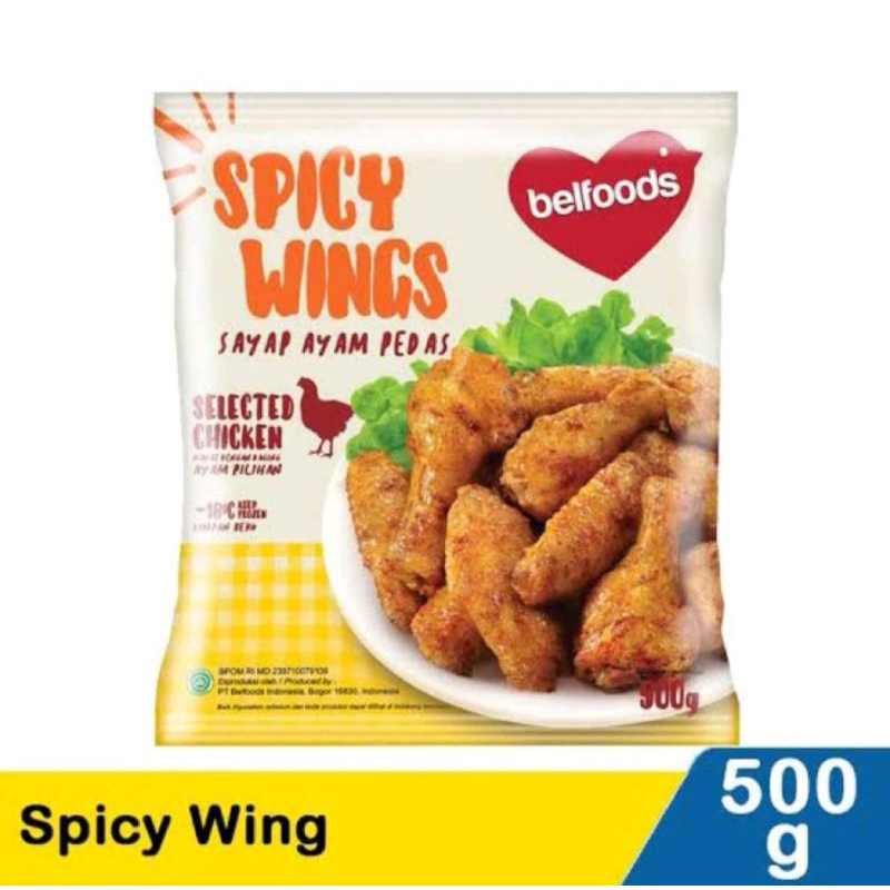 

Belfoods Spacy Wing 500gr | Premium