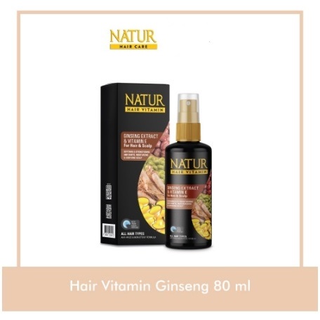 NATUR Hair Vitamin Ginseng - Vitamin Rambut Rontok