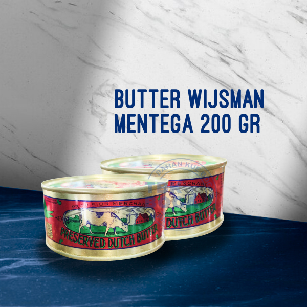 

Butter Wijsman ( 200 gr ) Mentega Dutch Wisman Butterfat Lemak Hewani