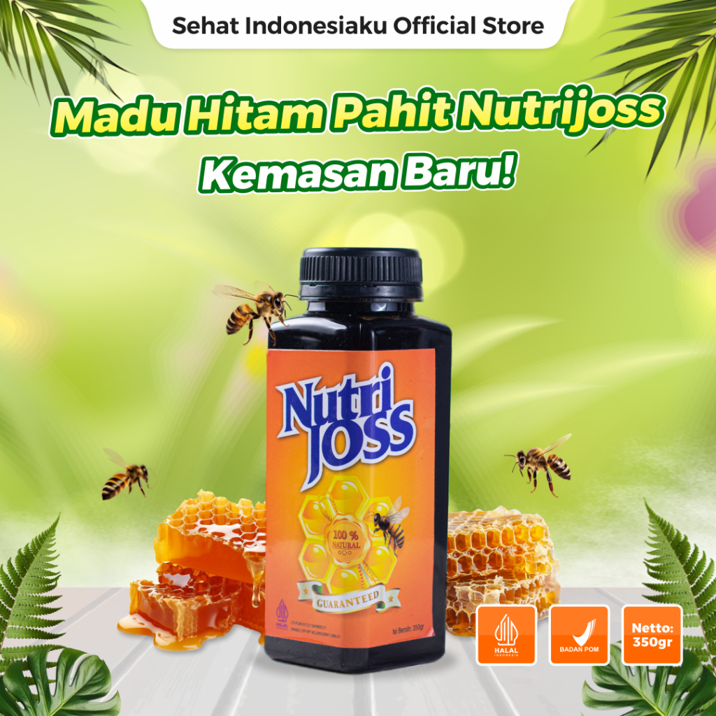 

Nutrijoss Madu Hitam Pahit 1 Botol