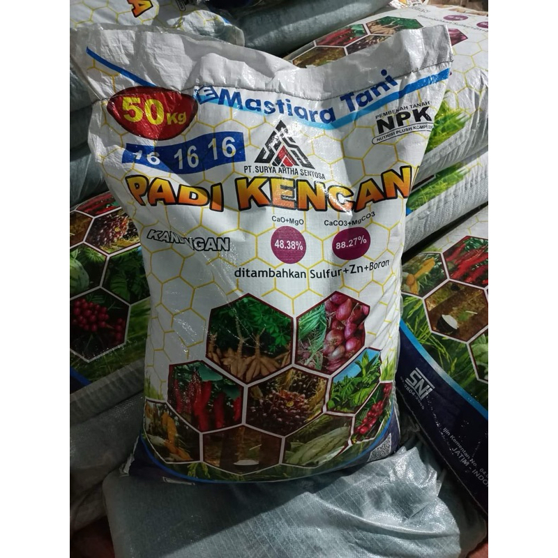 Pupuk Non Subsidi Npk Emastiara Tani Padi Kencana Repack 1kg