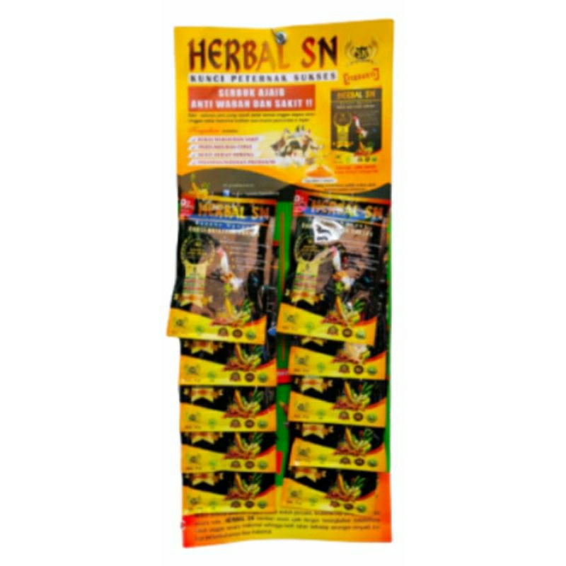 Herbal Sn Jamu Herbal Daya Tahan Untuk Ayam entok Unggas anti wabah penyakit dan tahan cuaca 5 Pics