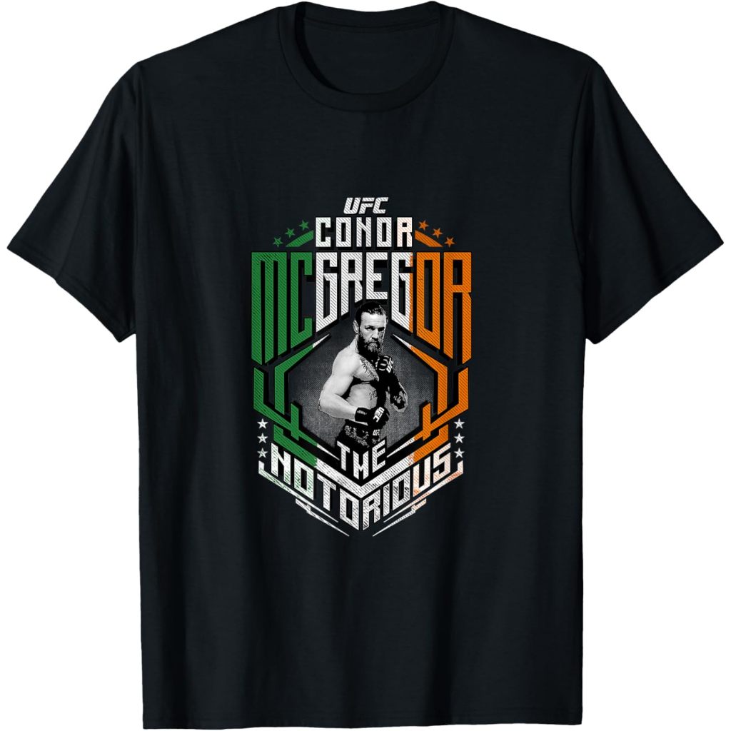 Baju kaos premium 24s Official UFC Conor McGregor Angled T-Shirt