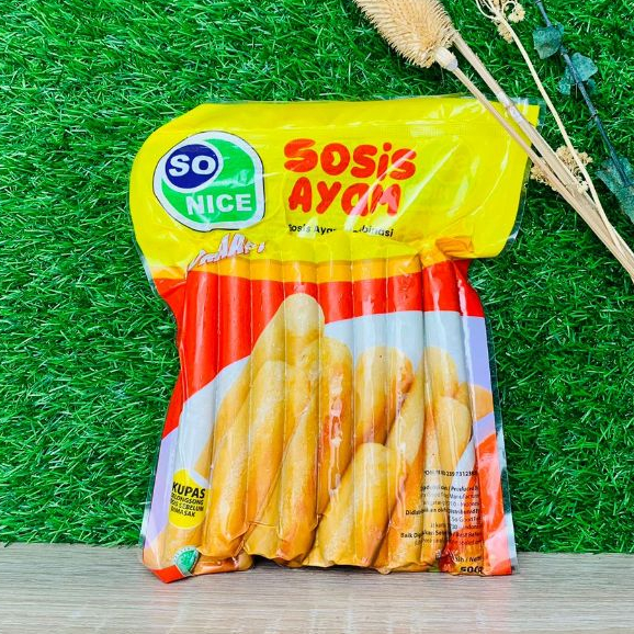 

SO NICE SOSIS AYAM 500GR