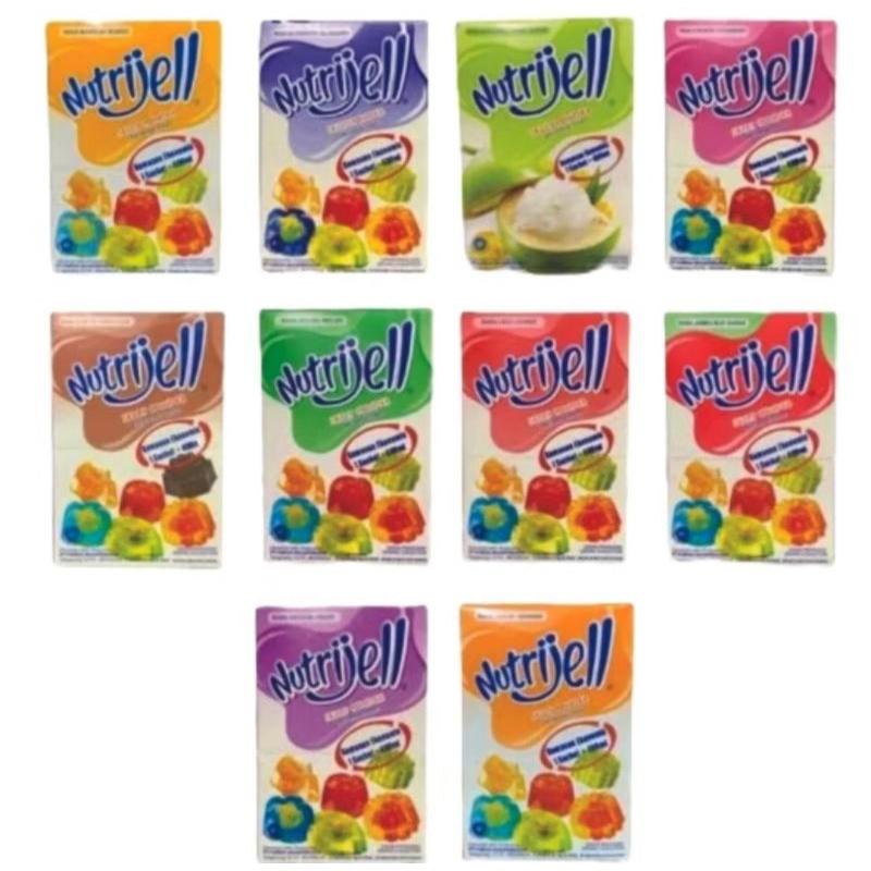 

Nutrijell Aneka Rasa 10gr/15gr Sachet